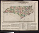 Geographical, statistical, and historical map of North Carolina drawn by F. Lucas, Jr. ; kneass, Sc.